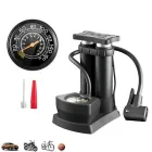 Портативний ножний насос з манометром Air pump AND 521-2414 Двоциліндровий насос