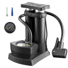 Портативний ножний насос з манометром Air pump AND 521-2414 Двоциліндровий насос