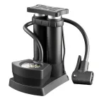 Портативний ножний насос з манометром Air pump AND 521-2414 Двоциліндровий насос