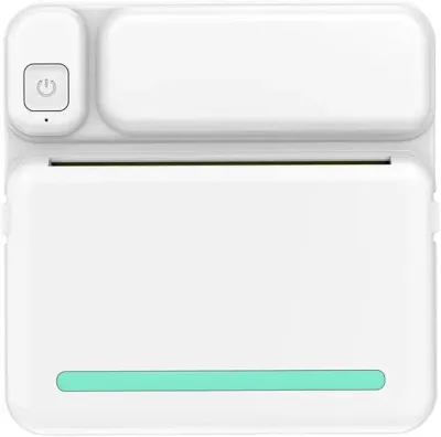 Портативний термопринтер з Bluetooth + рулон термопаперу, C19 / Міні принтер для друку