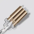 Потрійна плойка для волосся Kemei 1010