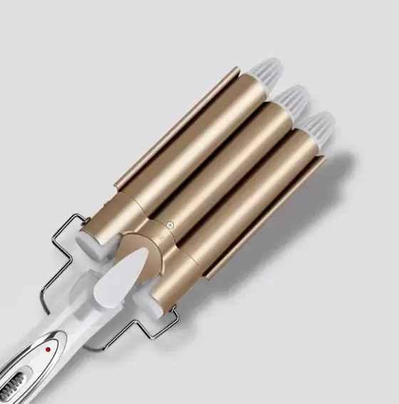 Потрійна плойка для волосся Kemei 1010