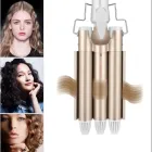 Потрійна плойка для волосся Kemei 1010