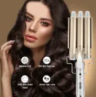 Потрійна плойка для волосся Kemei 1010