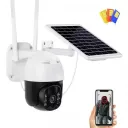 Поворотна погодозахисна сонячна камера безпеки 4G solar cam 1080P