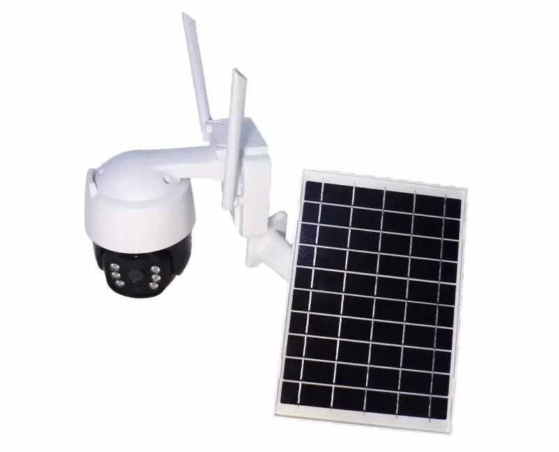 Поворотна погодозахисна сонячна камера безпеки 4G solar cam 1080P