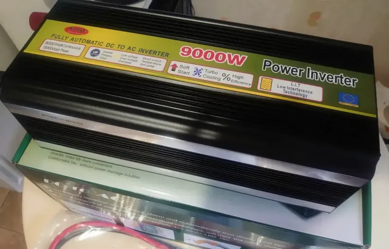 Перетворювач  POWER INVERTER 9000 W  12 V/220