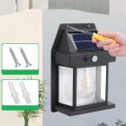 Вуличний ліхтар на сонячній батареї з датчиком руху Solar Wall Lamp COBA CL-118