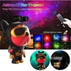 Проектор зоряного неба у вигляді собаки Nebula Dog Projector із 2 лазерами з пультом від USB