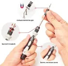 Професійний набір, прецизійних магнітних викруток 122 в 1 Sharden для точних робіт з ремонту Телефонів, Ноутбуків