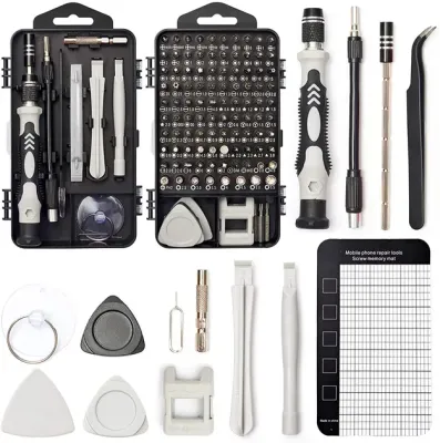 Професійний набір, прецизійних магнітних викруток 122 в 1 Sharden для точних робіт з ремонту Телефонів, Ноутбуків