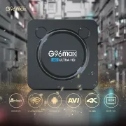 Приставка V-BOX G96 Max W2 4K 4/64 UltraHD Android 11