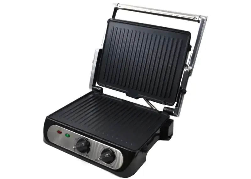 Притискний контактний електричний гриль Crownberg CB 1042