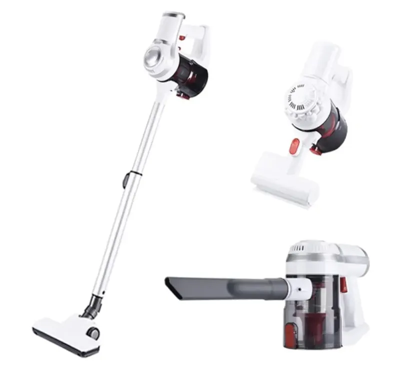 Пилосос GHA-605 (акум. 2000mAh) (150W, 75(дБ), вакуум 6-10кПа. Об'єм 0,5л, 2 швидкості)