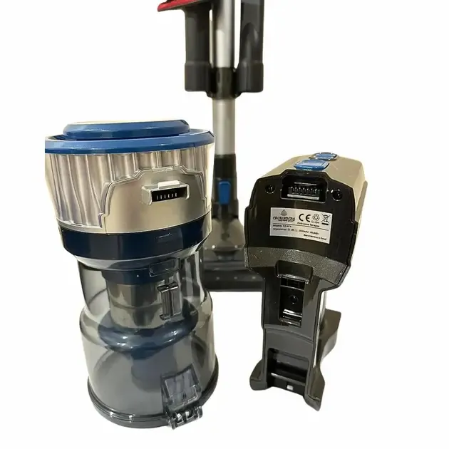 Пилосос ручний 3в1 Crownberg CB 674 акумуляторний циклононого типу потужністю 2500Вт з підсвічуванням щітки