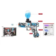 Пістолет АВТОМАТ для хлопчиків Орбібольний з гелевими кульками Water gun AND G-717