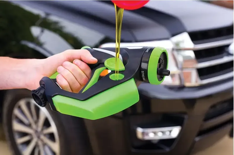 Пістолет-розпилювач SPRAY GUN, Пістолет для миття/поливу високого тиску, з відділенням для піни