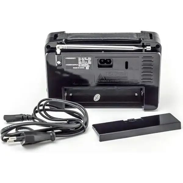 Радіоприймач акумуляторний Golon RX-607 AC Black