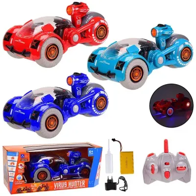 Радіокерований мотоцикл із дезінфектором Virus HUNTER