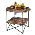 Розкладний набір для пікніка, круглий стіл та 4 стільці, компактна сумка GP4264