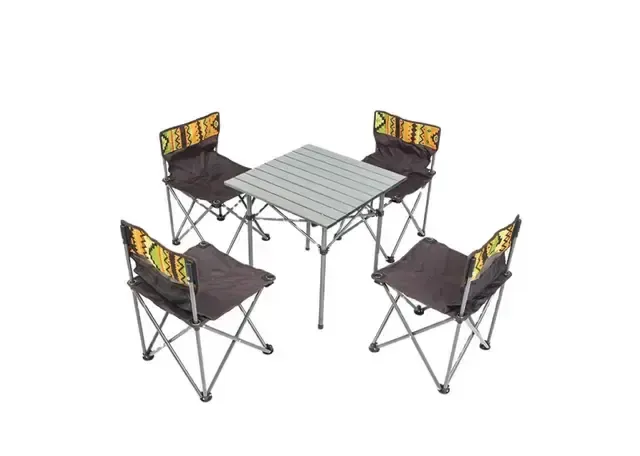 Розкладний набір для пікніка з системою Павук, 4 стільці в сумці