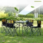 Розкладний набір для пікніка з системою Павук, 4 стільці в сумці