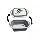 Обробна дошка 2 в 1 Chopper Дошка-миска, дошка контейнер, силіконова дошка