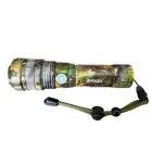 Ручний акумуляторний ліхтарик із бічним діодом Power style MX-915M-COB камуфляжний колір