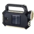 Ручний ліхтар HS-8029 на сонячній батареї потужний LED ліхтарик 3 режимами освітлення