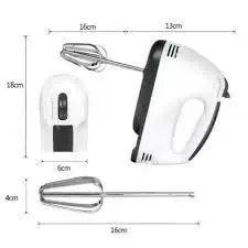 Ручний Міксер Iman електричний з насадкою для збивання яєць, тіста та крему, 7 швидкостей, 260 Вт, ММ-133