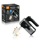 Ручний міксер кухонний R-6630 5 швидкостей 2 чорний насадки