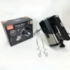 Ручний міксер кухонний R-6630 5 швидкостей 2 чорний насадки