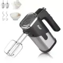 Ручний міксер кухонний R-6630 5 швидкостей 2 чорний насадки