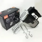 Ручний міксер кухонний R-6630 5 швидкостей 2 чорний насадки