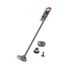 Ручний вертикальний пилосос Mite Remover 2в1, бездротовий пилосос на акумуляторі сірий XL-1153