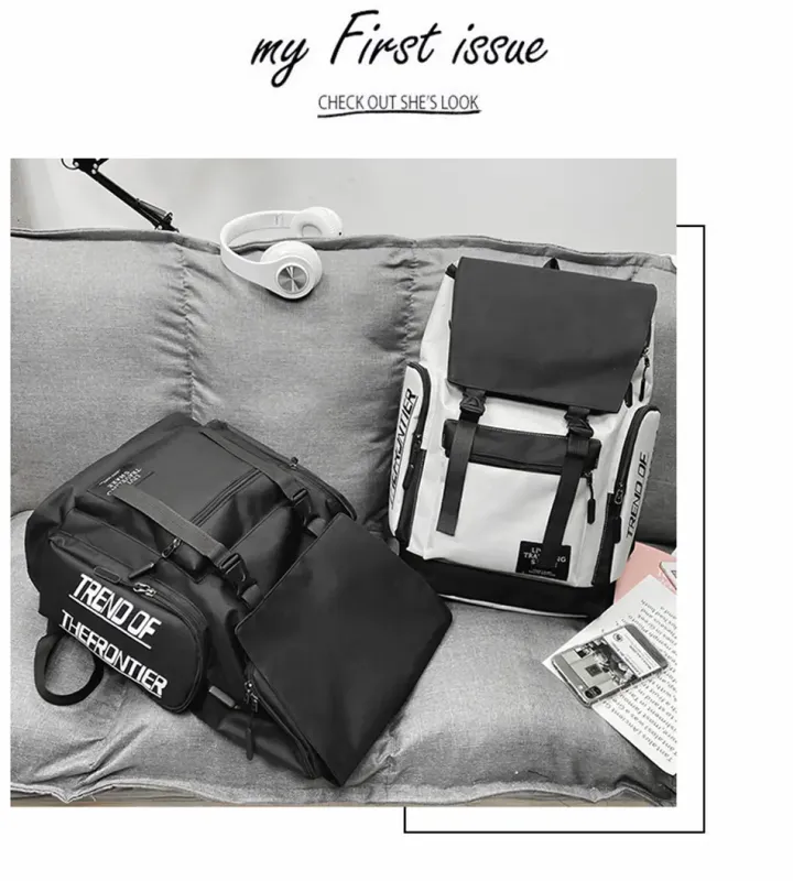 Рюкзак міський 669 чорний, 25 л