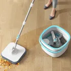 Комплект швабра з відром для миття підлоги Mop with bucket K10, з віджиманням / Складна швабра