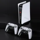 Ігрова приставка Бездротова телевізійна ігрова консоль HappyJoe White M5, 64 ГБ, 15000+ ігор, підтримка PS1/MAME/GBA