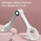 Масажний килимок для душу / Силіконовий килимок для ніг / Настінний антиковзкий килимок