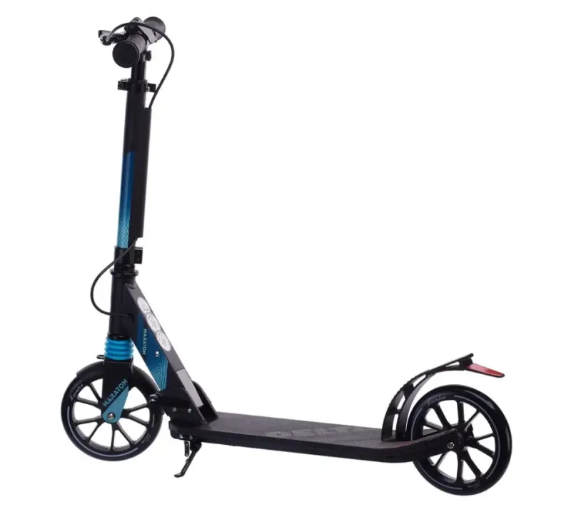 Самокат чорний Maraton Delta