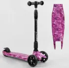 Самокат Maraton Maxi / Рожевий космос