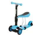 Самокат із сидінням та батьківською ручкою Best Scooter 3в1