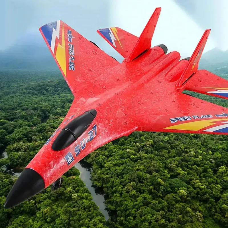 Літак на радіокеруванні модель винищувач СУ-27 EPP Crashworthiness 2.4 Ghz, Радіокерований літак