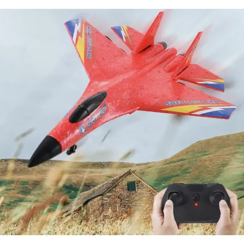 Літак на радіокеруванні модель винищувач СУ-27 EPP Crashworthiness 2.4 Ghz, Радіокерований літак