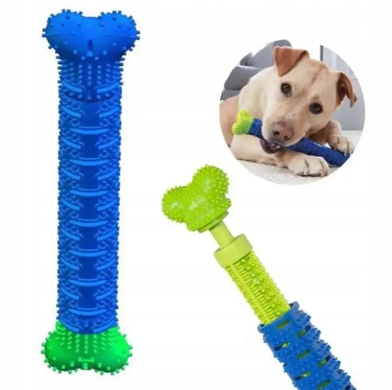 Самоочисна зубна щітка для собак Сhewbrush, масажна щітка для ясен собаки