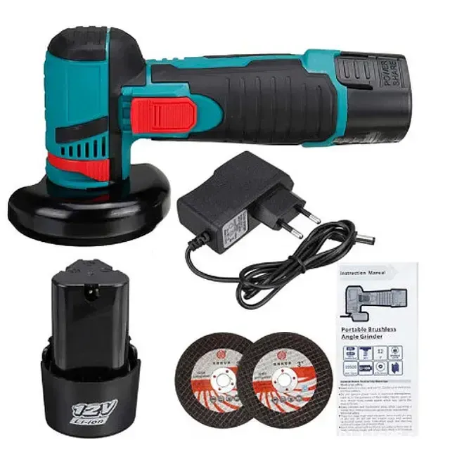 Кутова шліфувальна машина з літієвою батареєю, 19500 об/хв(болгарка)