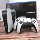 Ігрова приставка Бездротова телевізійна ігрова консоль HappyJoe White M5, 64 ГБ, 15000+ ігор, підтримка PS1/MAME/GBA