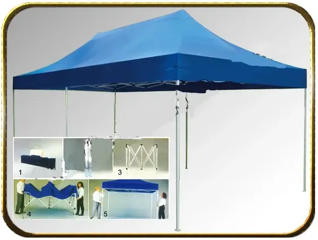 Намет Розсувний 2 х 2 чорний каркас