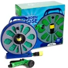 Шланг 15-метровий поливальний з котушкою та розпилювачем BB-4302 | Поливальний набір