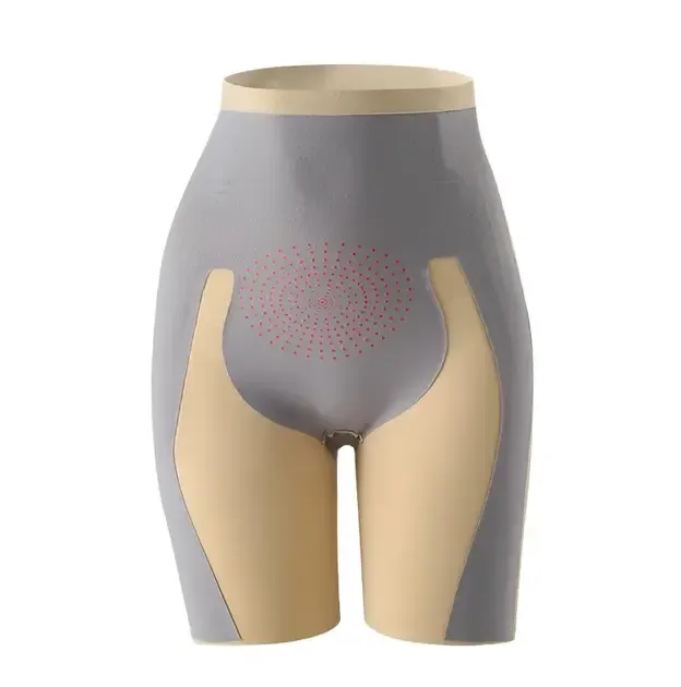 Шорти з високою талією для корекції фігури виготовлені з легкого безшовного нейлону